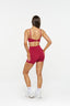 Serene V Front Essential Shorts - Raspberry
