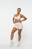 Contour Shorts - Powder Pink