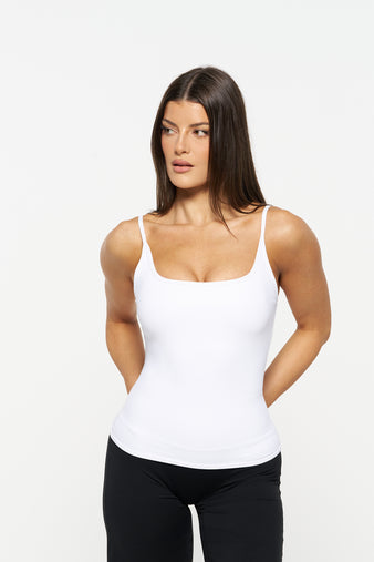 Sophie Singlet - White
