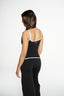 Sophie Singlet - Midnight & White