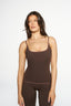 Sophie Singlet - Mocha & Chocolate