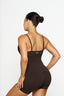Tahlia Singlet, Seamflex® -  Espresso