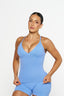 Tahlia Singlet, Seamflex® -  Cornflower Blue