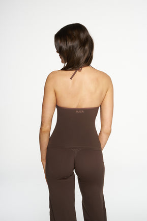 Lauren Halter Singlet - Mocha & Chocolate