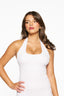 Candice Halter Neck Singlet - Frost