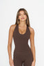 Piper Singlet - Mocha