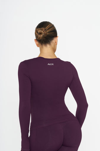 Contour Long Sleeve - Boysenberry