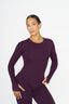 Contour Long Sleeve - Boysenberry