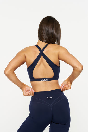 Mya Crop - Navy