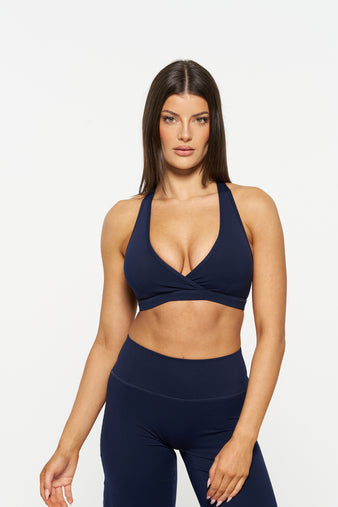 Mya Crop - Navy