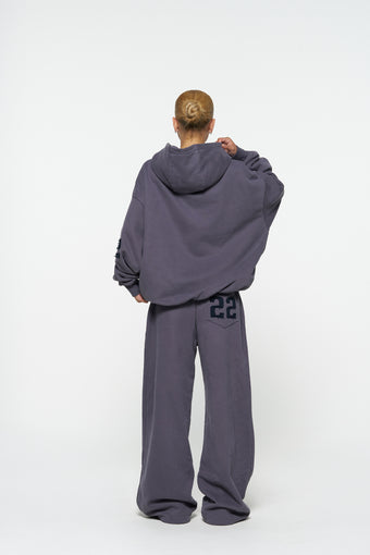 Core Multiway Track Pants - Slate Blue