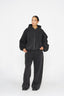 Embossed Wide Leg Trackpants
