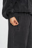 Embossed Wide Leg Trackpants