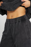 Embossed Wide Leg Trackpants
