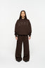 Staple Wide Leg Trackpants - Mocha