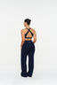 Essential Wide Leg Pants - Navy