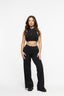 Essential Pocket Wide Leg Pants - Midnight