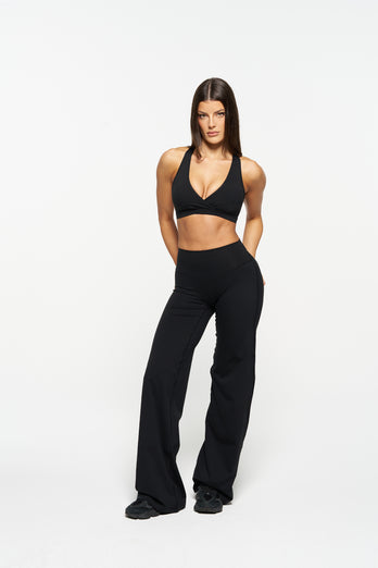 Essential Wide Leg Pants - Midnight