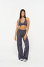 Essential Wide Leg Pants - Slate Grey