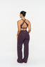 Essential Wide Leg Pants - Plum