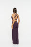 Essential Wide Leg Pants - Plum