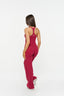 Essential Wide Leg Pants - Raspberry
