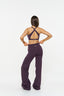 Essential Wide Leg Pants - Plum