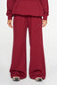 Staple Wide Leg Trackpants - Ruby