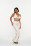 Essential Wide Leg Pants - Vanilla & Taupe