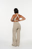 Essential Wide Leg Pants - Fawn & Pistachio
