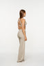 Essential Wide Leg Pants - Fawn & Pistachio